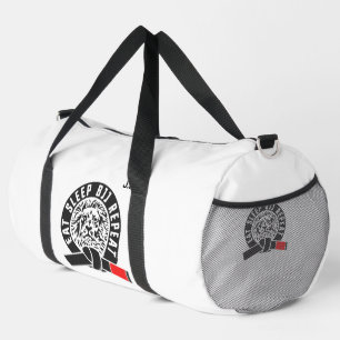 Eat Sleep BJJ Wiederholung "Customizable" Gi Duffle Bag