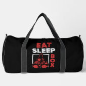 Eat Sleep Box Duffle Bag (Vorderseite)
