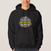 eat sleep boxing repeat hoodie (Vorderseite)