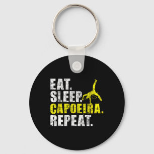 Eat Sleep Capoeira Repeat - Kampfsportliebhaber Ki Schlüsselanhänger