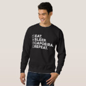 Eat Sleep Capoeira Repeat Sweatshirt (Vorne ganz)