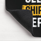 Eat Sleep Chipotle Wiederholung Vintag Funny Chipo Mousepad (Ecke)