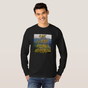 Eat Sleep Climb Repeat - Machu Picchu, Peru T-Shirt