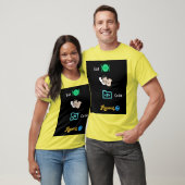Eat Sleep Code Repeat T-Shirt - Lustiges Programmi (Unisex)