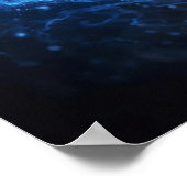 Eat Sleep Cycle Retro Poster (Ecke)