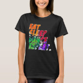 Eat Sleep Dance Repeat T-Shirt (Vorderseite)