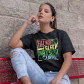 Eat Sleep Darts Repeat - Dart Champion T-Shirt