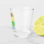 Eat Sleep Darts Repeat - Dart Player Schnapsglas (Rechts)