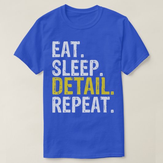 Eat Sleep Detail Repeat, Car Detailer Premium  T-Shirt (Design vorne)