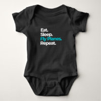 Eat Sleep Fly Planes Repeat for Aircraft Pilots