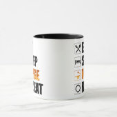 Eat Sleep Forge Repeat Blacksmith Tasse (Zentrum)