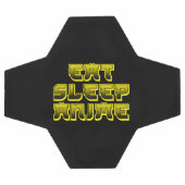 Eat Sleep Fußball (Flach)