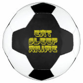 Eat Sleep Fußball (Vorderseite)