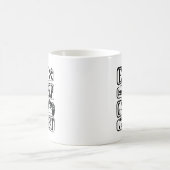 Eat Sleep Game Repeat Gamer Kaffeetasse (Mittel)
