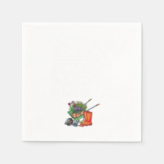 Eat Sleep Garden Repeat Gardening Plants Fun Gift Serviette