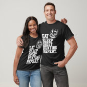 Eat Sleep Ghost Hunting Repeat Ghost Hunter 1 T-Shirt (Unisex)