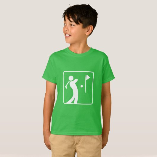 Eat Sleep Golf Golfspieler Golfclub T-Shirt (Vorne ganz)