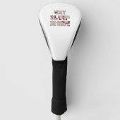 Eat Sleep Golf Headcover (Vorderseite)