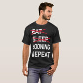 Eat Sleep Gooning Repeat Funny Gooner T-Shirt (Vorne ganz)