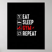 eat_sleep_gym_Repeat Poster (Vorne)