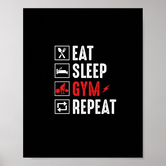 eat_sleep_gym_Repeat Poster (Vorne)