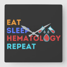 EAT SLEEP HEMATOLOGIE REPEAT - #lablife