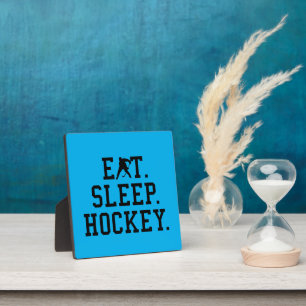 Eat Sleep Hockey - Hockey Liebhaber Fotoplatte