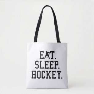 Eat Sleep Hockey - Hockey Liebhaber Tasche