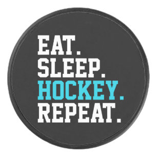 Eat Sleep Hockey Repeat - Hockey Liebhaber Eishockey Puck