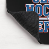 Eat Sleep Hockey Repeat Ice Hockey For Teens Kids Mousepad (Ecke)