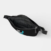 Eat Sleep Hockey Wiederholung Bauchtasche (Offen)