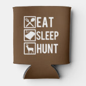 Eat Sleep Hour Funny Dosenkühler (Vorderseite)