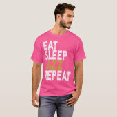 Eat Sleep Jazz Repeat Jazz T-Shirt (Vorne ganz)