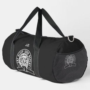 Eat Sleep Judo Wiederholung "Anpassbar" Gi Duffle Bag