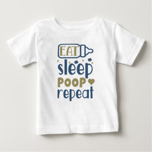 Eat Sleep Kack Repeat - Funny Baby T-shirt