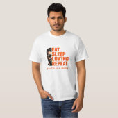 Eat Sleep Love Repeat Dad Life Shirt (Vorne ganz)