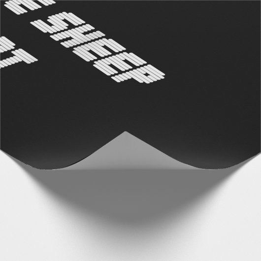 Eat sleep love sheep repeat Funny Quotes Gift Geschenkpapier (Ecke)