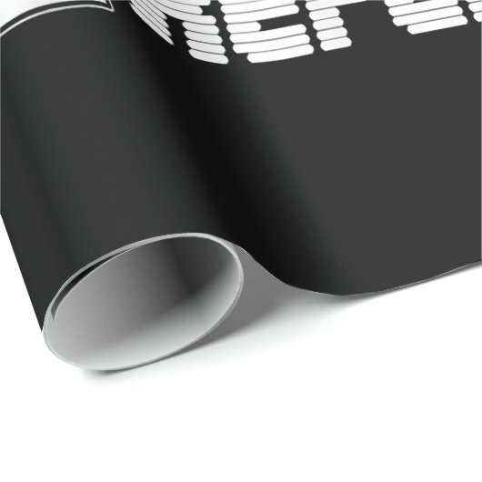 Eat sleep love sheep repeat Funny Quotes Gift Geschenkpapier (Rolleneckpunkt)