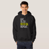 Eat Sleep Mentor Repeat Funny Mentor Hoodie (Vorne ganz)