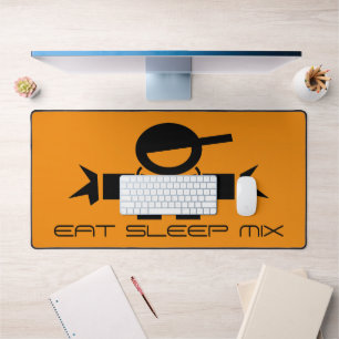Eat Sleep Mix extra große Mauspad für Musik DJ Schreibtischunterlage