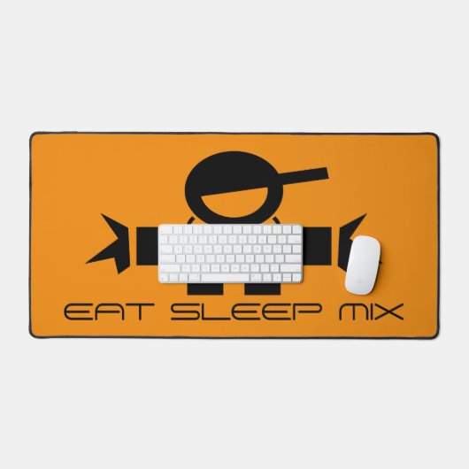 Eat Sleep Mix extra large mouse pad for music DJ Schreibtischunterlage (Tastatur & Maus)