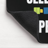 Eat Sleep Oof Repeat Funny Me Gamers Gift Idea Mousepad (Ecke)