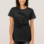Eat Sleep Paragliding Repeat   Men Paraglider Adve T-Shirt (Vorderseite)
