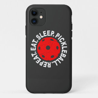 Eat Sleep Pickleball Wiederholen Sie als Vintages Case-Mate iPhone Hülle