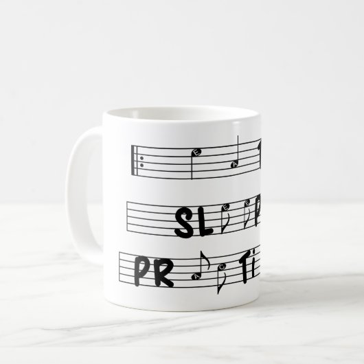 EAT SLEEP PRACTICE, REPEAT - Tasse (Vorderseite Links)