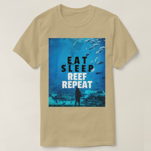 EAT SLEEP REEF REPEAT Classic TShirt (Design vorne)