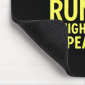 Eat Sleep Run 99 Nights Repeat Y Deer Funny Gamer  Mousepad (Ecke)