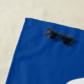 EAT SLEEP RUN REPEAT lustiges Laufhandtuch Strandtuch (Beispiel)