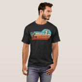Eat Sleep Run Repeat Retro Lauf Runner T-Shirt (Vorne ganz)