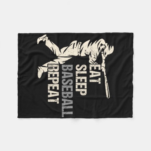 Eat Sleep Sell Wiederholen Funny Sell Player Fleecedecke (Vorderseite (Horizontal))